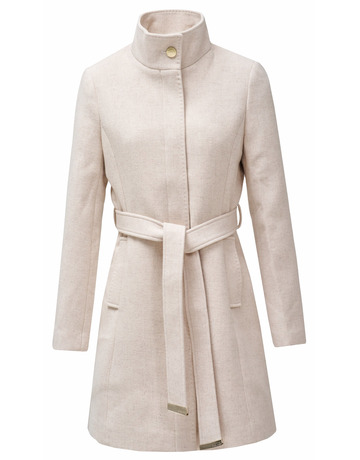 ABRIGO DE PAÑO MUJER SALSA JEANS CON CINTURON