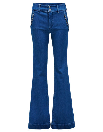 PANTALÓN MUJER  SALSA JEANS SECRET CHINO FLARE WITH DETAIL