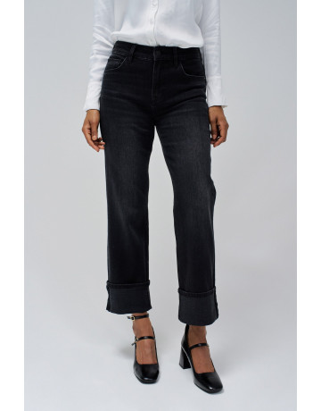 VAQUERO MUJER  SALSA JEANS TRUE STRAIGHT BLACK