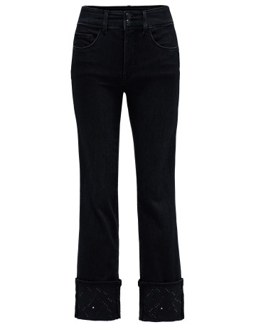 VAQUERO MUJER  SALSA JEANS SECRET STRAIGHT W/ DETAIL ON T
