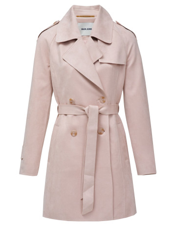 MUJER SUEDE TRENCH COAT 612