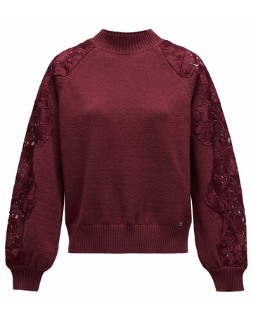 Añadir a la cesta JERSEY MUJER SALSA JEANS CON ENCAJE FLORAL JERSEY MUJER SALSA JEANS CON ENCAJE FLORAL
