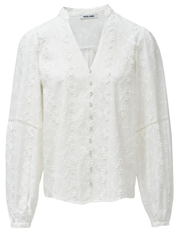 BLUSA MUJER SALSA JEANS CON BORDADO JACQUARD