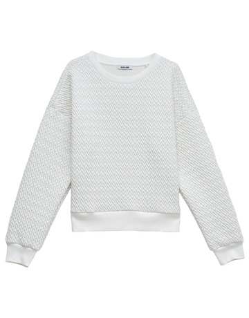 SUDADERA JACQUARD MUJER SALSA JEANS CON LUREX