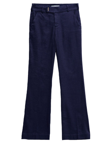 PANTALÓN CHINO MUJER SALSA JEANS FIT FLARE CON LINO