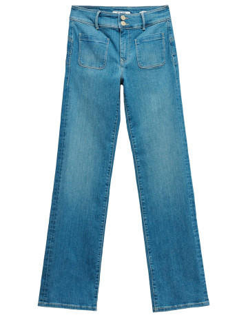 VAQUERO MUJER  SALSA JEANS JEANS SECRET STRAIGHT W/ CHAIN