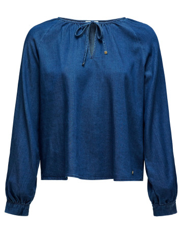 CAMISA MUJER  SALSA JEANS BLOUSE W/ SLEEVE DETAIL