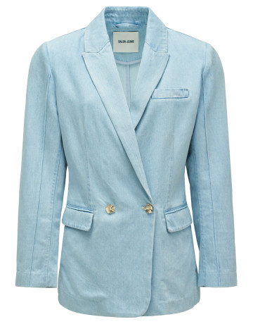 ABRIGO MUJER  SALSA JEANS BLAZER LIGHT DENIM