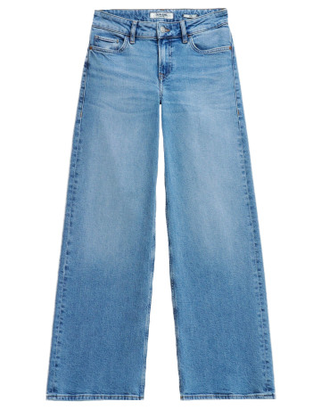 VAQUERO MUJER SALSA JEANS LOW RISE FIT WIDE