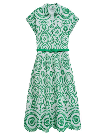 VESTIDO MUJER  SALSA JEANS COLOR-CONTRAST EMBROIDERED DRE