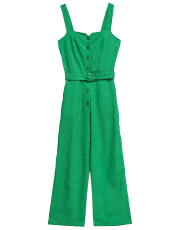 MONO MUJER  SALSA JEANS SPAGHETTI STRAP JUMPSUIT W/ EM