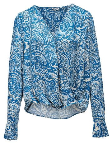 CAMISA MUJER  SALSA JEANS WRAP BLOUSE