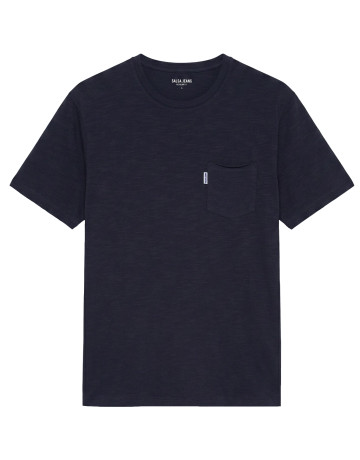 CAMISETA HOMBRE  SALSA JEANS T-SHIRT REGULAR FIT SLUB JERSE