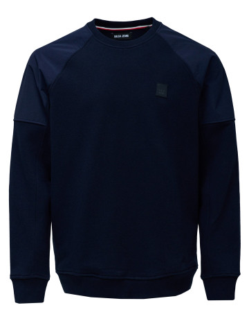 HOMBRE SWEATSHIRT MIX MATERIALS SMALL 832