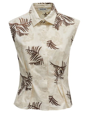 MUJER SHIRT ALL-OVER EMBROIDERY 011