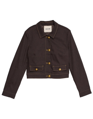 ABRIGO MUJER  SALSA JEANS DENIM JACKET W/ BUTTONS