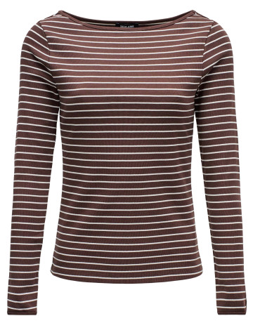 CAMISETA MUJER  SALSA JEANS LONG SLEEVE W/ STRPES AND CUFF