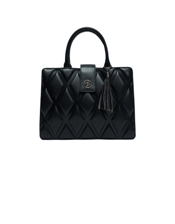 BOLSO MUJER  SALSA JEANS QUILTED VEGAN LEATHER BAG W/ L