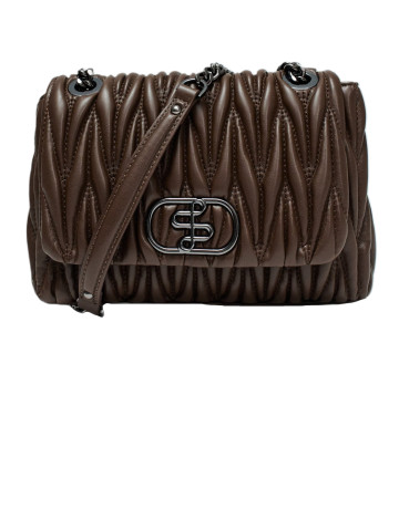 BOLSO MUJER  SALSA JEANS QUILTED VEGAN LEATHER CROSSBOD