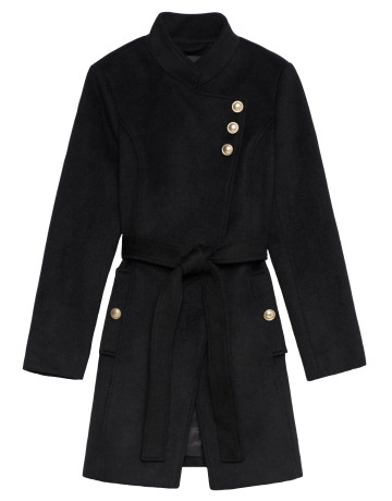 ABRIGO MUJER  SALSA JEANS GRACE WOOL COAT WITH BUTTONS