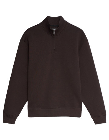 SUDADERA HOMBRE  SALSA JEANS HALF ZIPPED COLLAR SWEATSHIRT