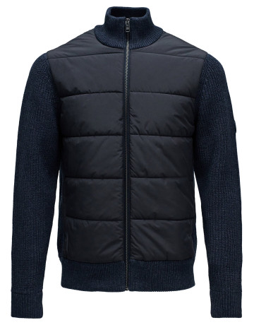 CAZADORA HOMBRE  SALSA JEANS KNITTED JACKET WITH QUILTED FR