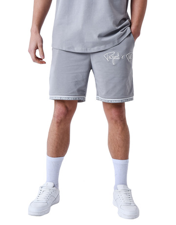 PANTALON CORTO HOMBRE PROYECT X PARIS LOGO BORDADO
