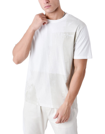 CAMISETA ESTAMPADA HOMBRE PROJECT X PARIS RODILLO PINTURA