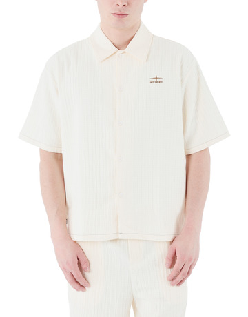 CAMISA MANGA CORTA HOMBRE PROYECT X PARIS PLISADA