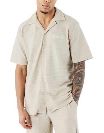 CAMISA MANGA CORTA HOMBRE PROYECT X PARIS TEXTURIZADA
