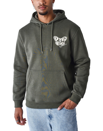 SUDADERA CON CAPUCHA HOMBRE PROYECT X PARIS MARIPOSA