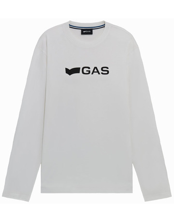 CAMISETA HOMBRE  GAS DHARIS M/L LOGO G.