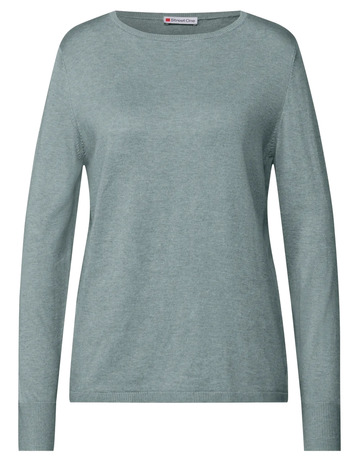 CAMISETA MUJER  STREET QR_BASIC ROUNDED U-BOAT NECK