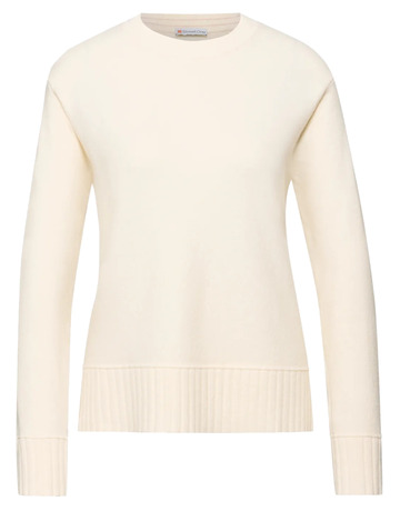 JERSEY MUJER  STREET LTD QR_ROUND NECK SWEATER