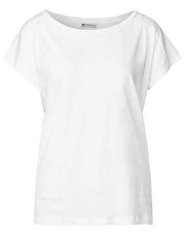 CAMISETA CON FRUNCIDOS MUJER STREET ONE