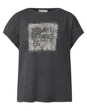 CAMISETA MUJER  STREET WASHED SHIRT W.STUD WORDING