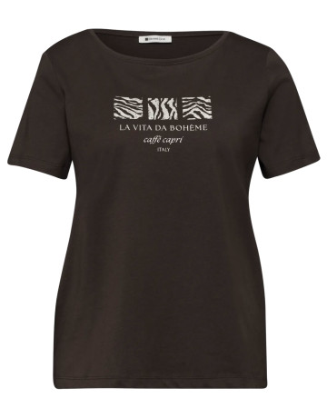 MUJER LTD QR BASIC PEARL PRINT SHIRT 27276