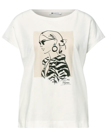 MUJER LADY PRINT SHIRT 30108