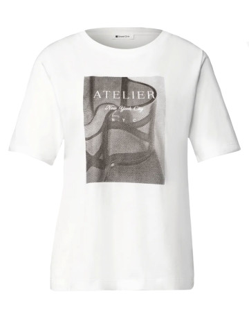 MUJER PHOTO PRINT SHIRT 20108