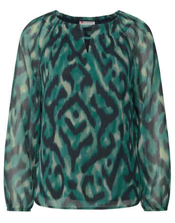 BLUSA DE GASA ESTAMPADA MUJER STREET ONE