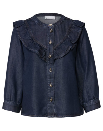MUJER STYLE DENIM,BLOUSE,RINSE WASH 18265