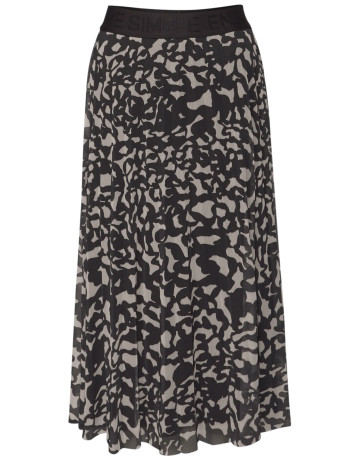 VESTIDO MUJER  STREET MESH PLISSÉE SKIRT_PRINT