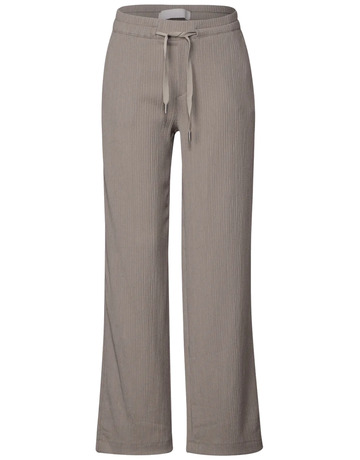 PANTALÓN ANCHO EFECTO ARRUGADO MUJER STREET ONE