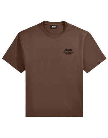 CAMISETA HOMBRE  GAS DHARIS M/CDENIM""