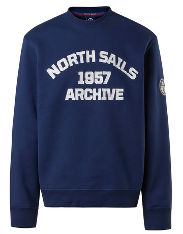 JERSEY HOMBRE  NORTH SAILS CREWNECK  SWEATER W/GRAPHIC