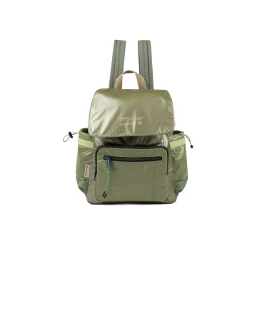 BOLSO MUJER  MUNICH DEEP RECYCLED BACKPACK KHAKI