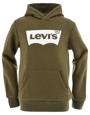 SUDADERA CON CAPUCHA NIÑO LEVIS LOGO BATWING TALLAJE INFANTIL