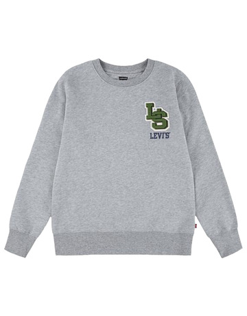 SUDADERA NIÑO LEVIS CON STREAMLINE MONOGRAMA