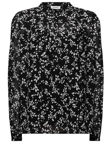 BLUSA DE GASA CON ESTAMPADO MUJER ESPRIT