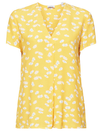 BLUSA ESTAMPADA CON ESCOTE PICO MUJER ESPRIT